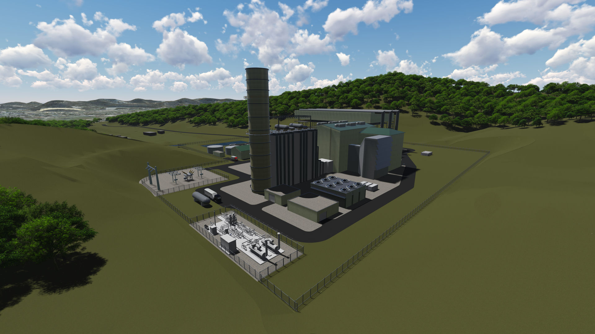 Harrison County power station
